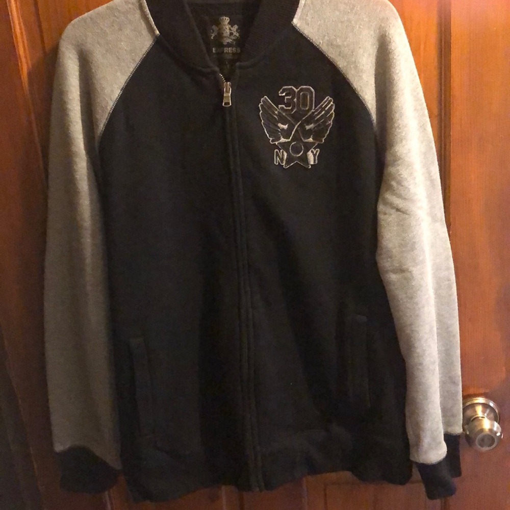 Express zip up sweater/jacket